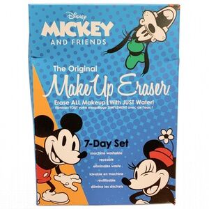 The Original MakeUp Eraser Disney Mickey & Friends 7 Day Set w/ Laundry Bag New